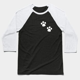 The Littlest Feet Make The Biggest Footprints In Our Hearts. Baseball T-Shirt